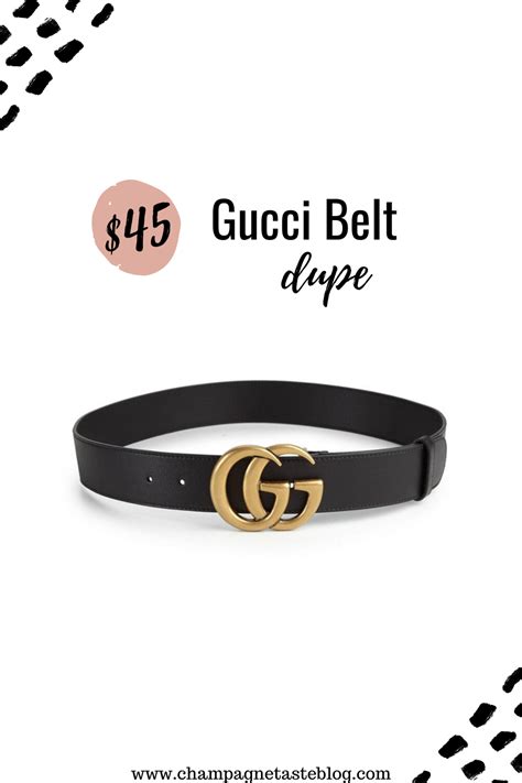 Gucci belt dupe authenticity